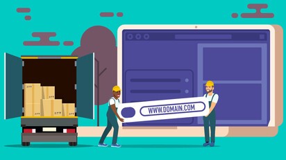 Domain name transfer service with free renewal